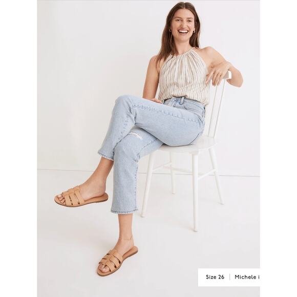 MADEWELL The Perfect Vintage Crop Jean in Sudbury Wash NF086 // 30 - Picture 15 of 15